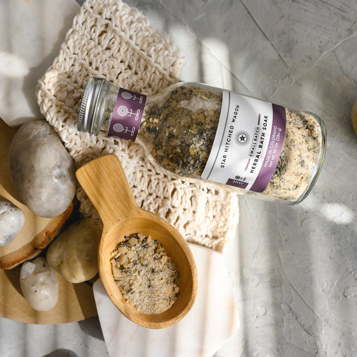 Jane Herbal Bath Soak - 10 oz. Glass Bottle