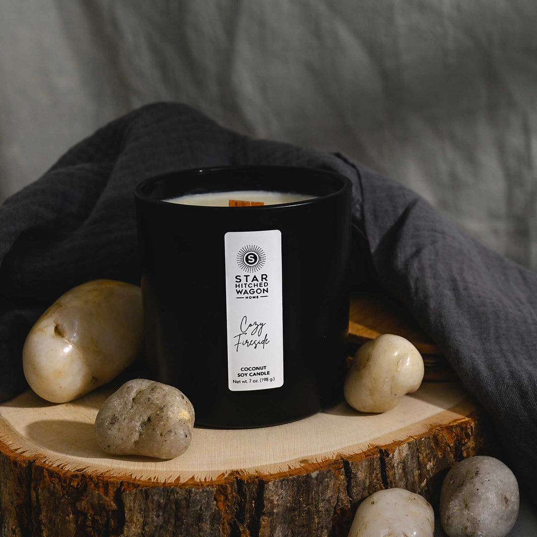 7 Ounce Cozy Fireside Candle