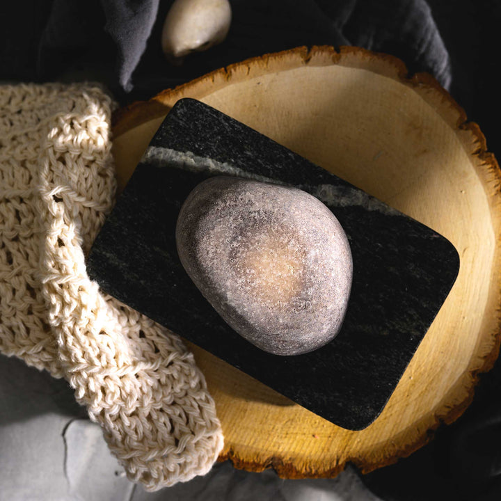 Nora River Stone Salt Soap Bar