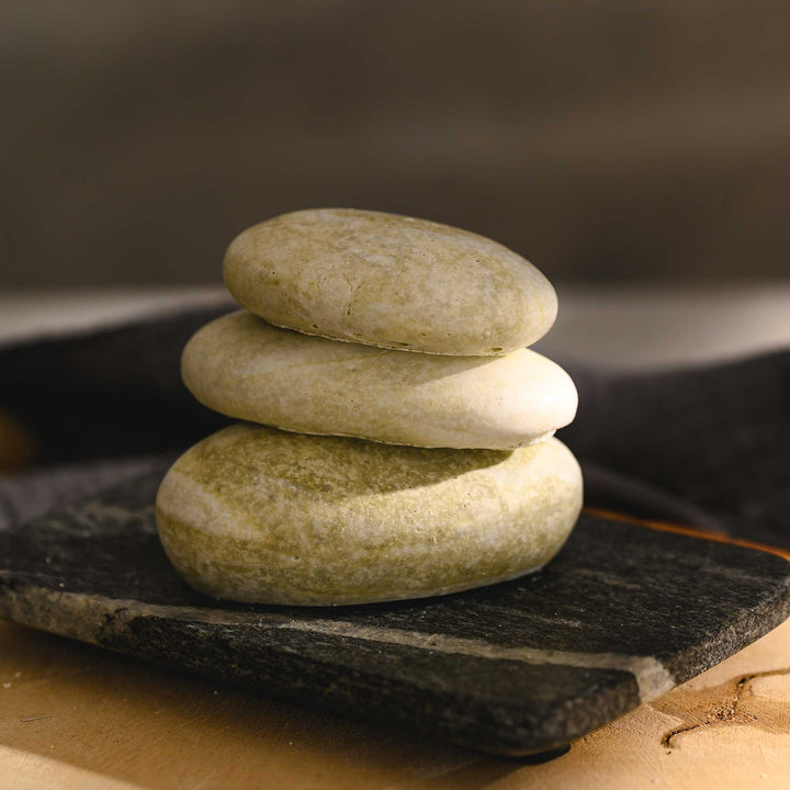 Hazel River Stone Salt Soap Trio