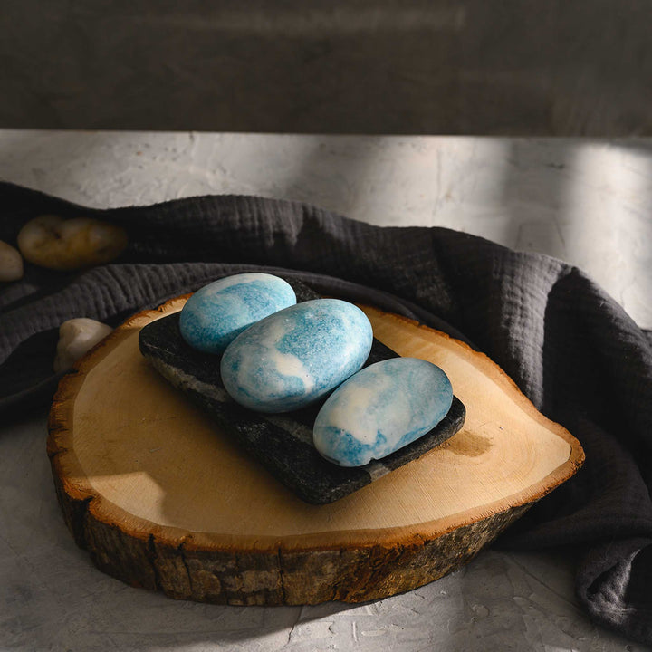 Kate River Stone Salt Soap Trio