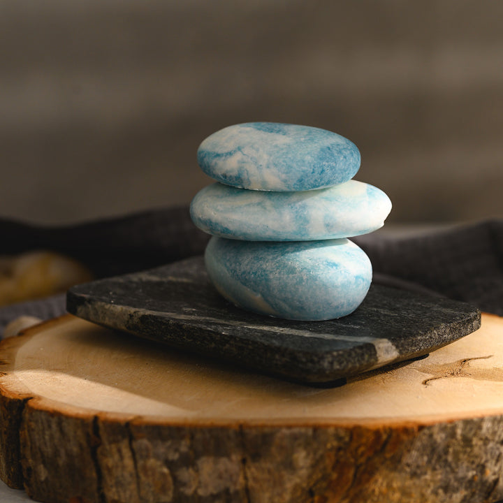 Kate River Stone Salt Soap Trio