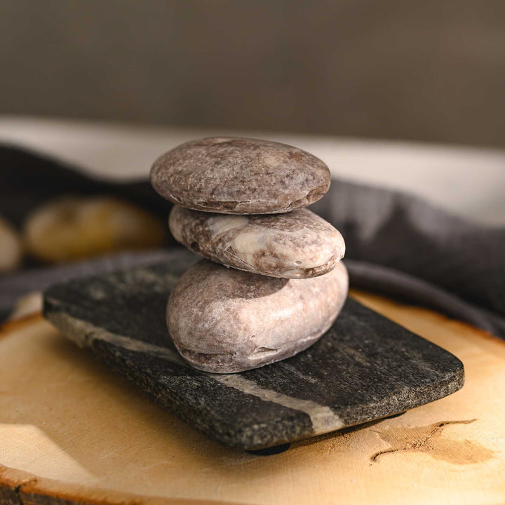 Nora River Stone Salt Soap Trio