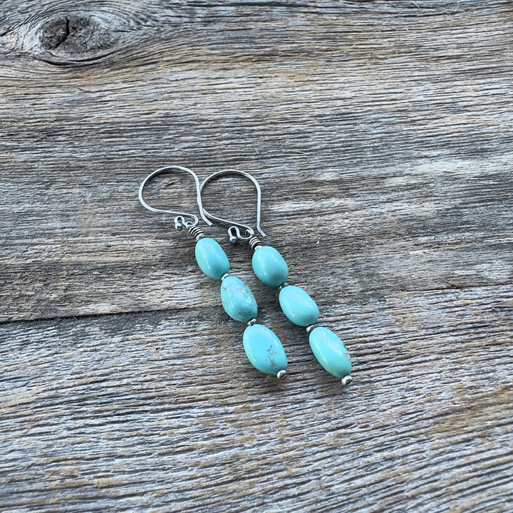Spring Creek - Campitos Turquoise Nugget Earrings