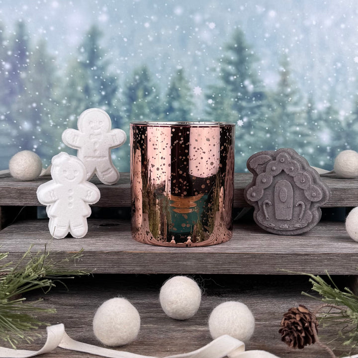 10 ounce Gingerbread Dreams Coconut Soy Candle