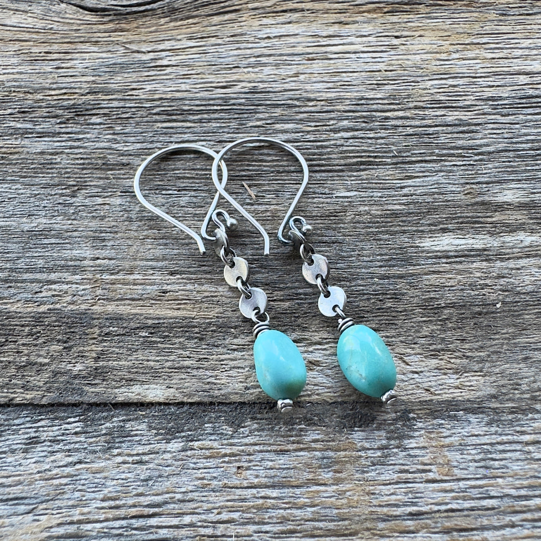 Spring Creek - Campitos Turquoise Sequin Earrings