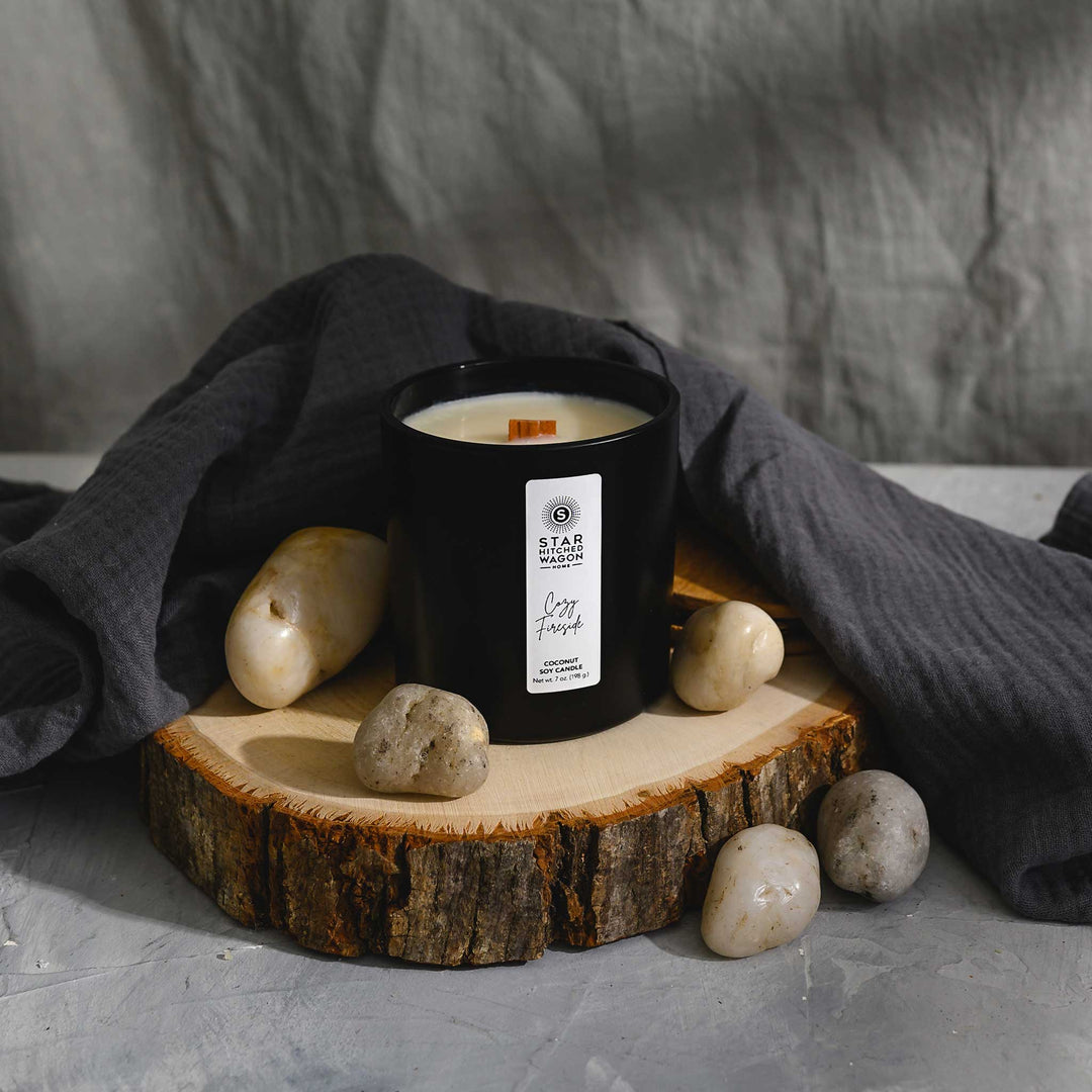 7 Ounce Cozy Fireside Candle