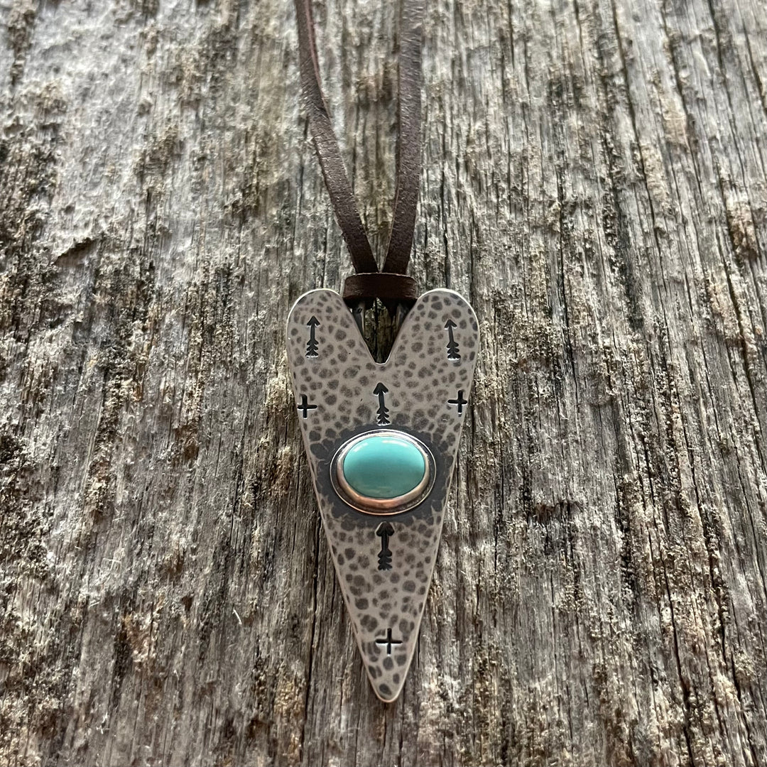 Turquoise Arrow to the Heart