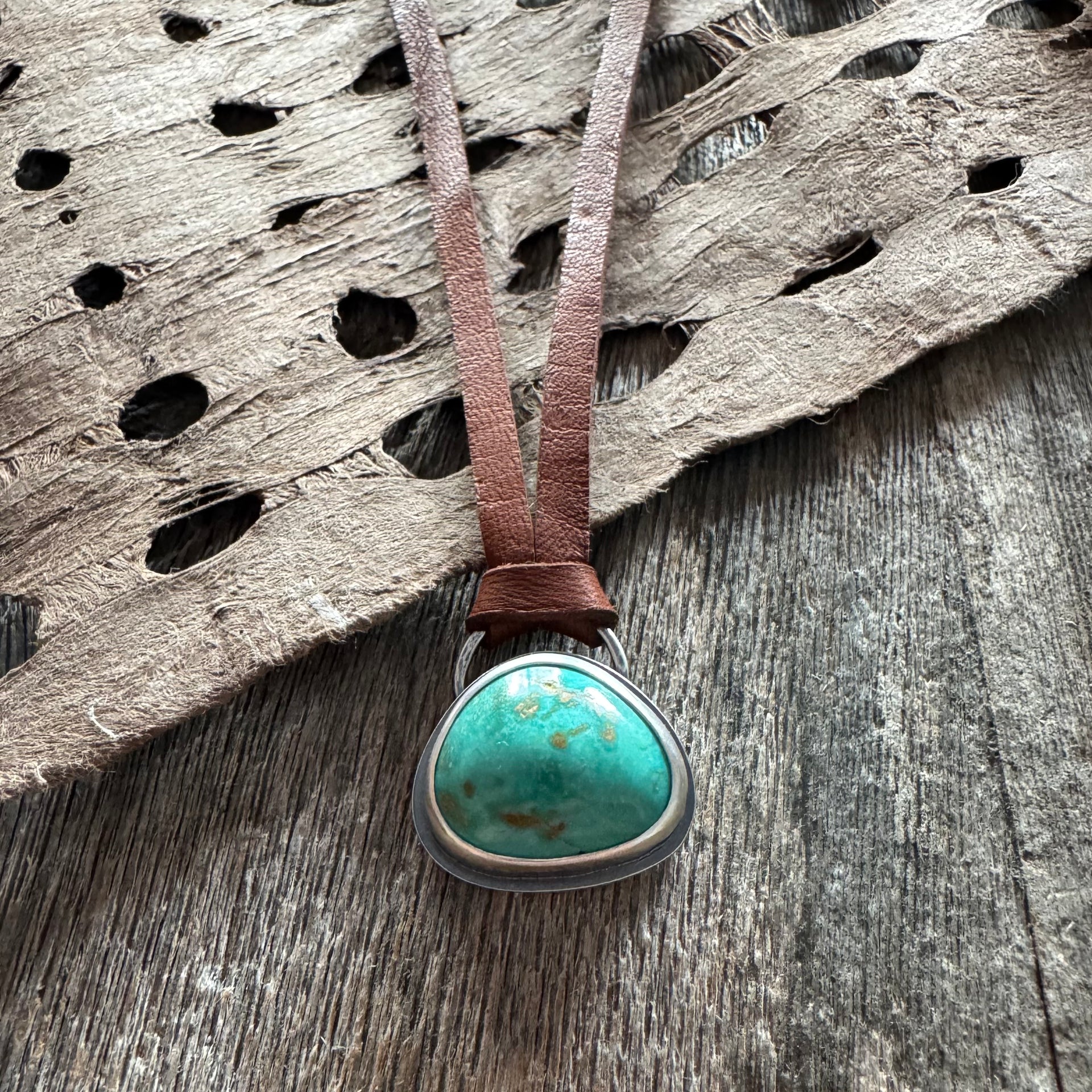人気ブランド & Turquoise Valley Crescent Leather Hitched Star – Necklace アクセサリー