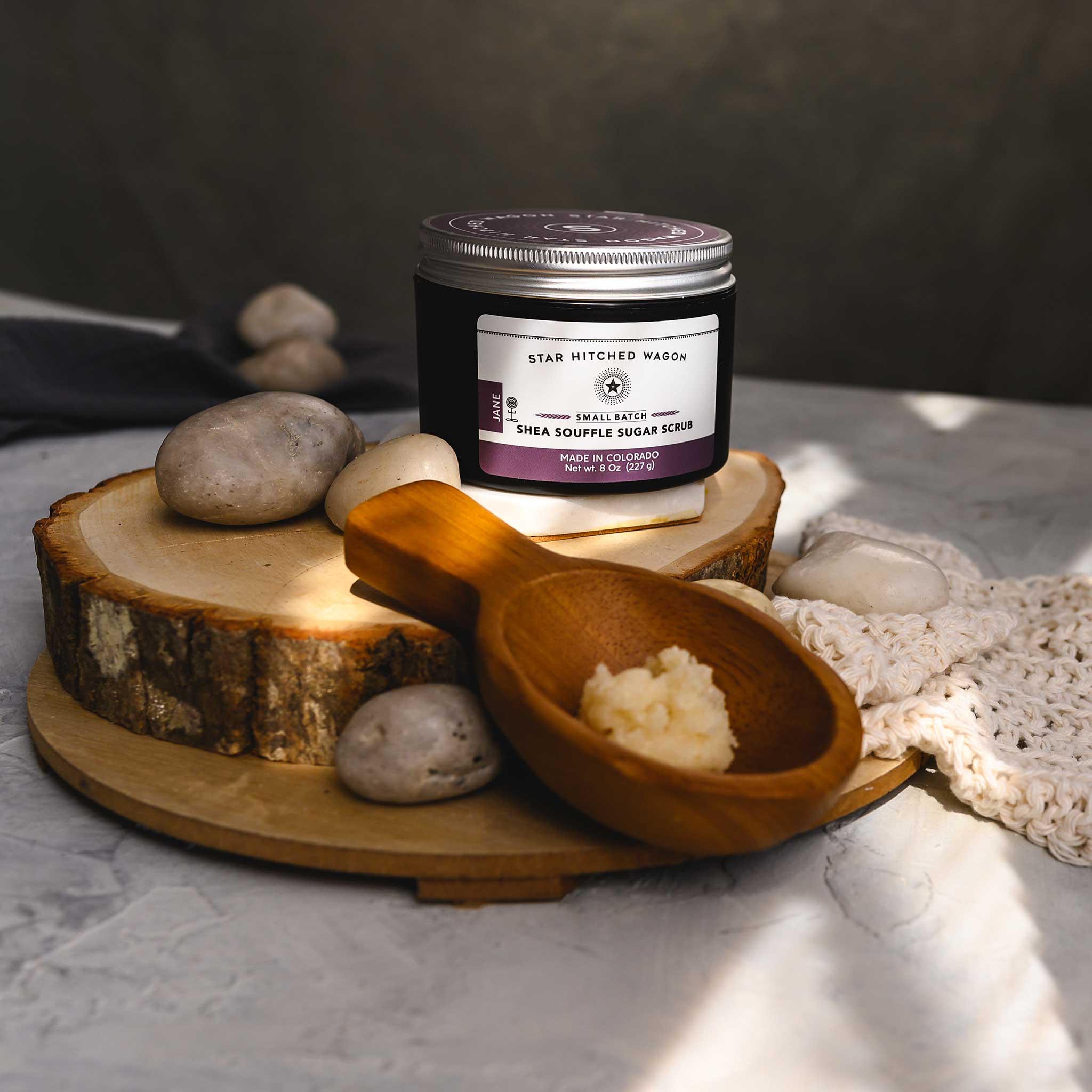 Jane 8 Ounce Shea Soufflé Sugar Scrub – Star Hitched Wagon